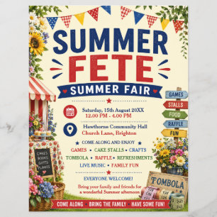 Sommerfest Flyer