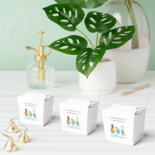 Sommerfest Fruchtcocktail Geburtstagsparty Geschenkschachtel