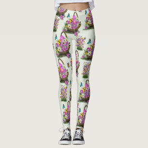 Sommerfestival Blume Leggings