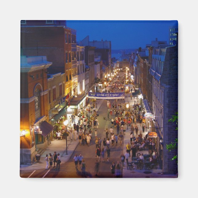 Sommerfestival Quebec City Rue Saint-Jean Magnet (Vorne)