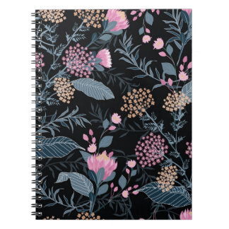 Sommerflora Blühende Blume im Garten Notizblock