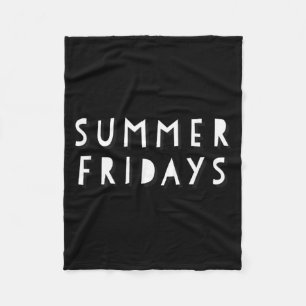 Sommerfreitags-Shirt Männer Frauen Fleecedecke