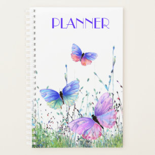 Sommerfreude - farbenfrohe Schmetterlinge fliegen Planer