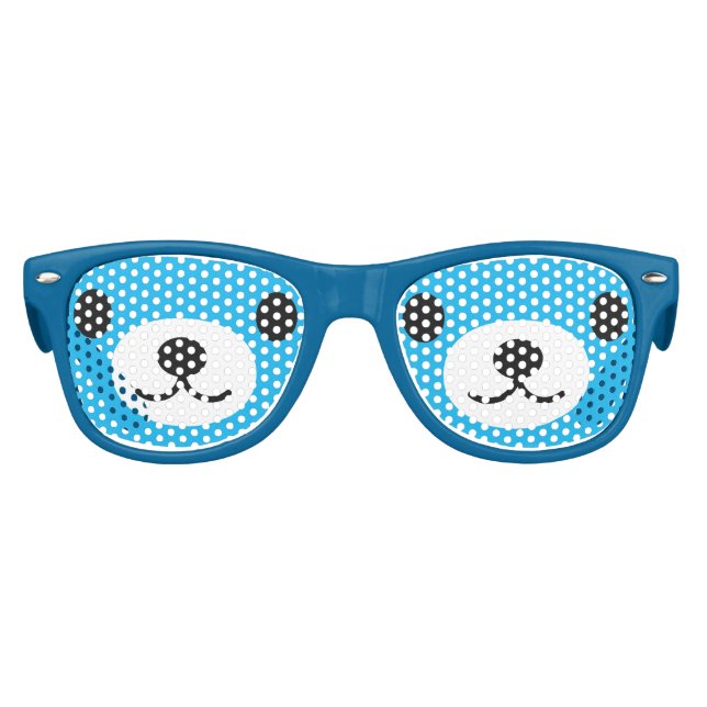 Sommerfrische-Sonnenbrille für Kid's Blue Teddy Be Sonnenbrille (Vorderseite)