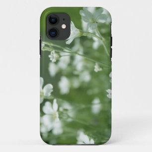 Sommerfrische weiße Gartenblumen iPhone 11 Hülle