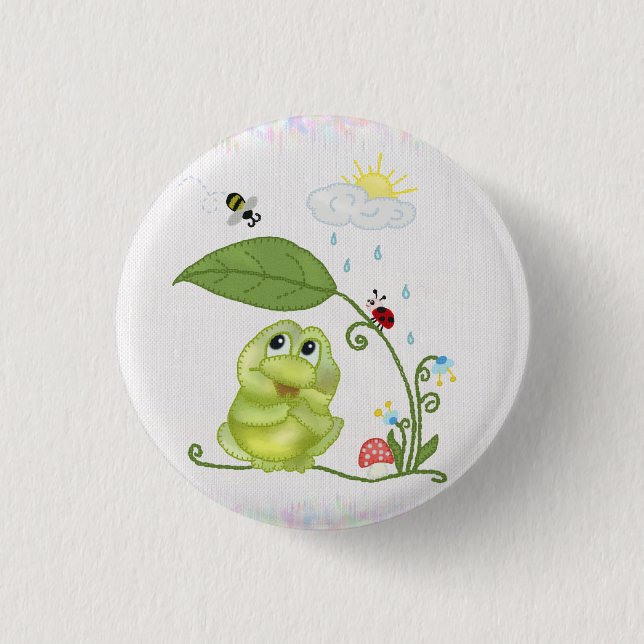 Sommerfrosch  button (Vorderseite)