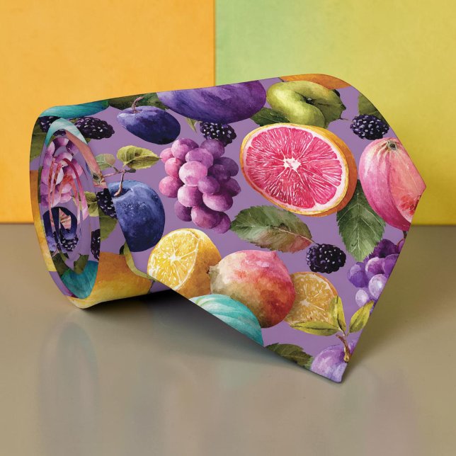 Sommerfrucht-Schlips Krawatte (Von Creator hochgeladen)