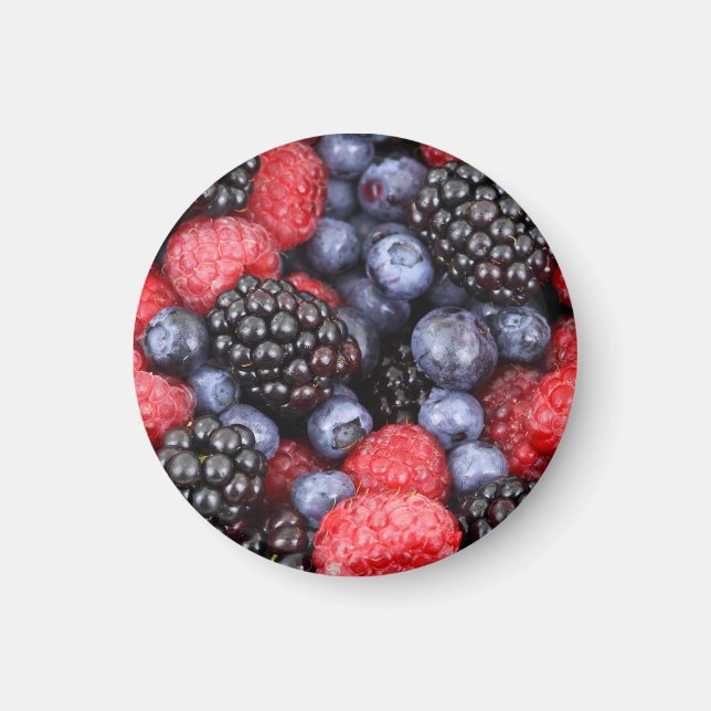 Sommerfrüchte Foto Magnet (Vorne)