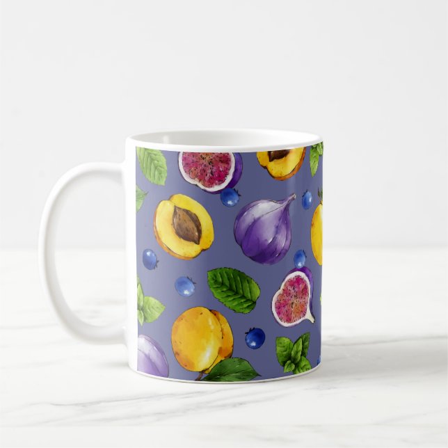 Sommerfrüchte Kaffeetasse (Links)