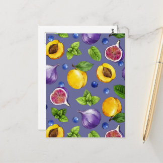Sommerfrüchte Postkarte
