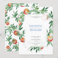 Sommerfruchtgrenze, Hochzeitseinladung