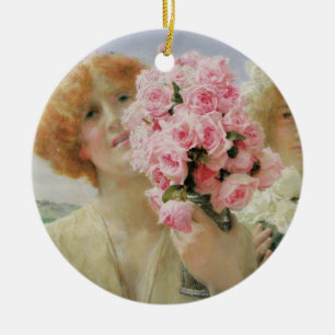 Sommergabe von Sir Lawrence Alma-Tadema Keramik Ornament