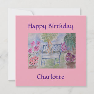 Sommergarten-Bändchenkarte