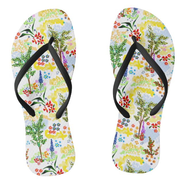 Sommergarten Flip Flops (Fußbett)