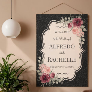 Sommergarten Florale Hochzeit Poster