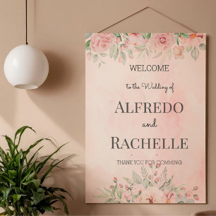 Sommergarten Florale Hochzeit Poster