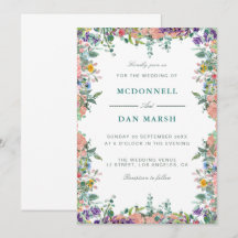 Sommergarten Hochzeit der Wasserfarben