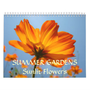 SOMMERGÄRTEN Kalender Sonnige Blumen Geschenke