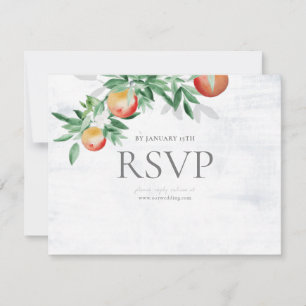 Sommergarten mit reichhaltigem Obst, RSVP Karte