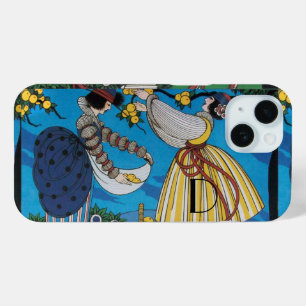 SOMMERGARTEN /  MODEKOSTÜMDESIGNER MONOGRAMM iPhone 15 HÜLLE