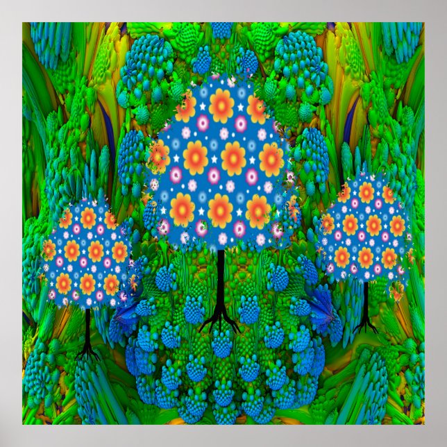 Sommergarten Poster (Vorne)