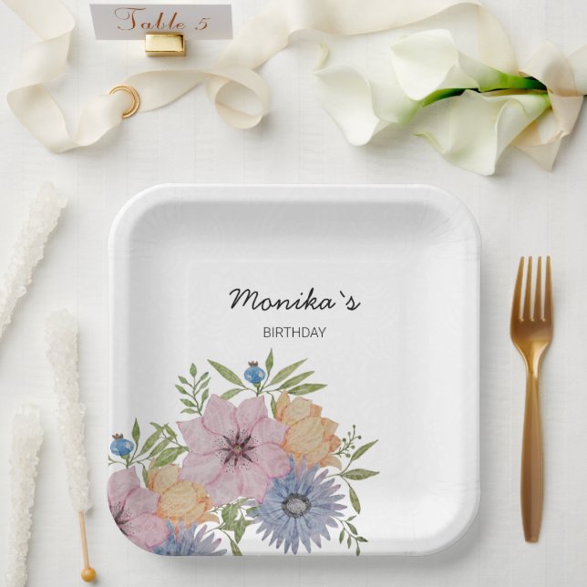 Sommergarten Sommerrodelbahn Pappteller (Hochzeit)