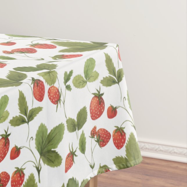 Sommergarten | Strawberry Tablecloth Tischdecke (Beispiel)