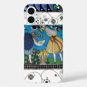 SOMMERGARTEN UND SCHWIRL /MODEKOSTÜMDESIGNER iPhone 16 PLUS HÜLLE