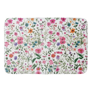 Sommergarten Wildblume Badematte
