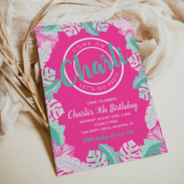 Sommergeburt | Pool-Party Einladung