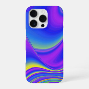 Sommergefühl , Abstrakte 3D Regenbogenkunst iPhone 16 Pro Hülle