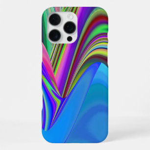Sommergefühl , Abstrakte 3D Regenbogenkunst iPhone 16 Pro Max Hülle