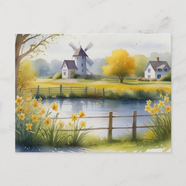 Sommergetränke Naturparkprojekt Postcard Postkarte (Vorderseite)