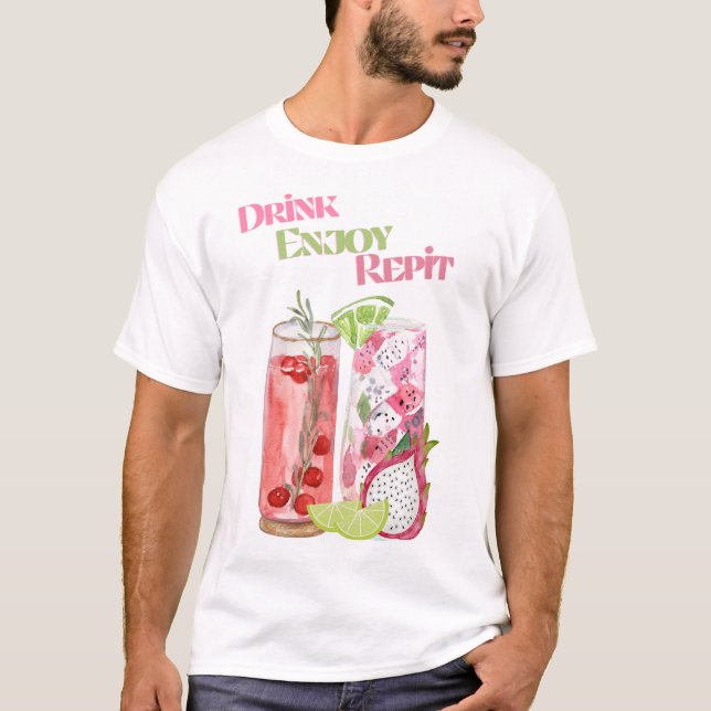 SOMMERGETRÄNKE T-Shirt (Vorderseite)