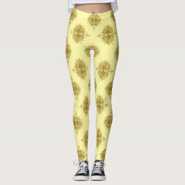 Sommergoldenbarocke Leggings