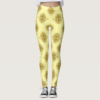 Sommergoldenbarocke Leggings