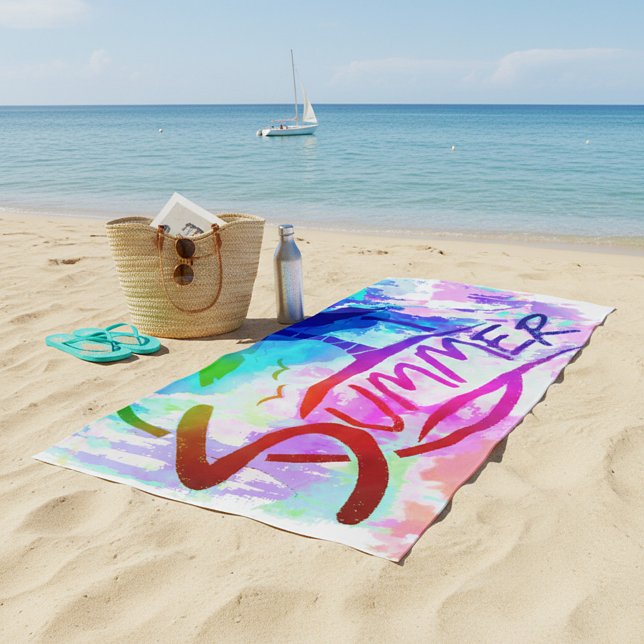Sommergrafik Strandtuch (Von Creator hochgeladen)