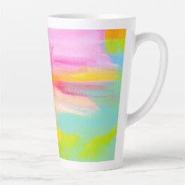 Sommergrößen Latte Cup Milchtasse