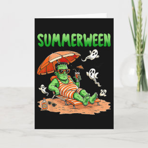 SommerHalloween Sommer Frankenstein Boo Karte