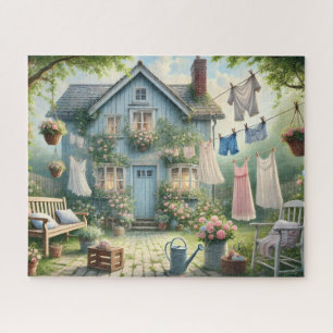 Sommerhaus-Garten Vintage Whimsical Waschtag