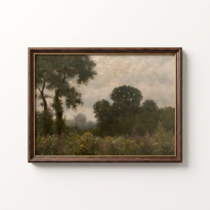 Sommerhaus-Garten-Wandposter Poster