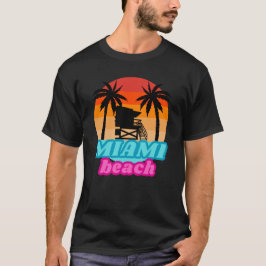 Sommerhemd - Miami Beach - Tower ! T-Shirt