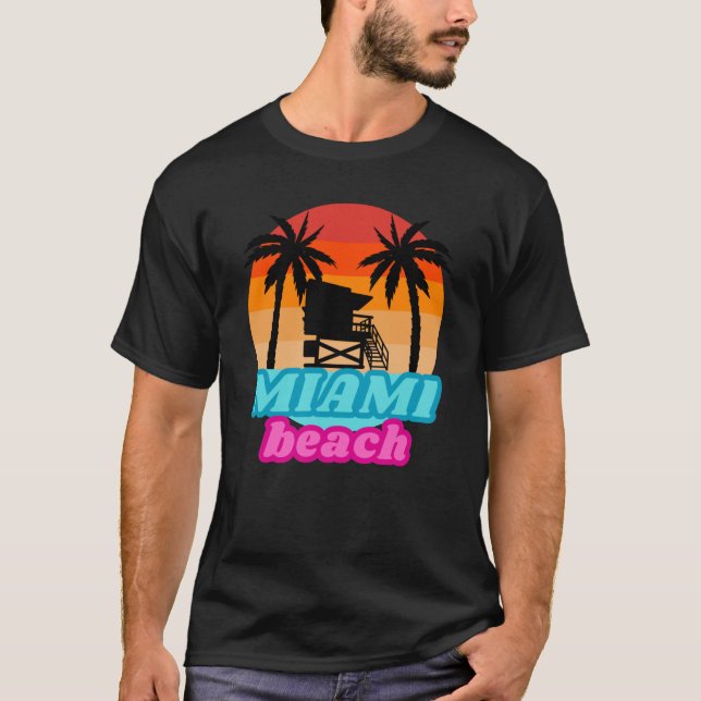 Sommerhemd - Miami Beach - Tower ! T-Shirt (Vorderseite)