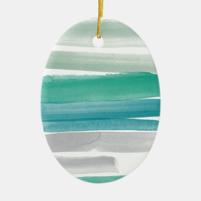 Sommerhimmel Keramik Ornament (Vorne)