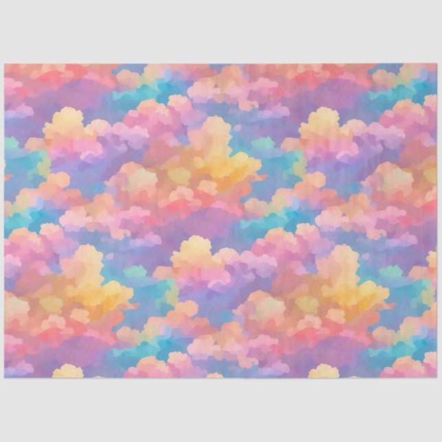 Sommerhimmel Seidenpapier (Vorderseite)
