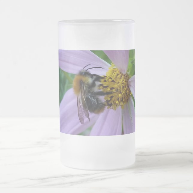 Sommerhitze Mattglas Bierglas (Mittel)