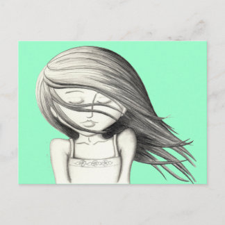 Sommerhitze Postkarte