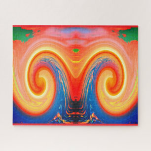 Sommerhitze Wellen heißes Wetter Kunst