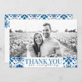 Sommerhochzeit im Mittelmeer "Vielen Dank" Save The Date