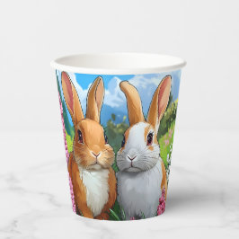 Sommerkaninchen Pappbecher
